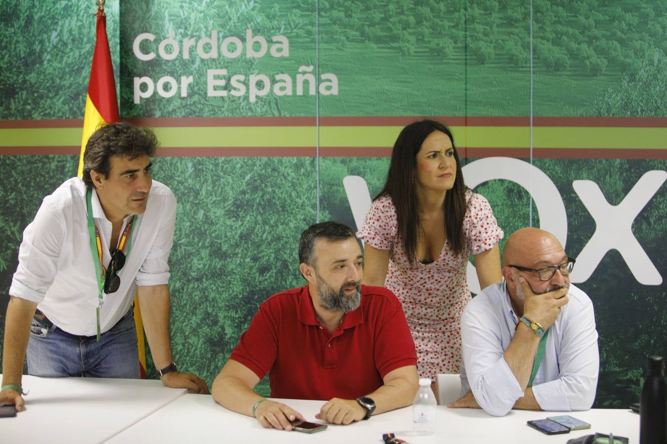 Elecciones Andalucía 2022 | La noche electoral de Vox en Córdoba, en imágenes