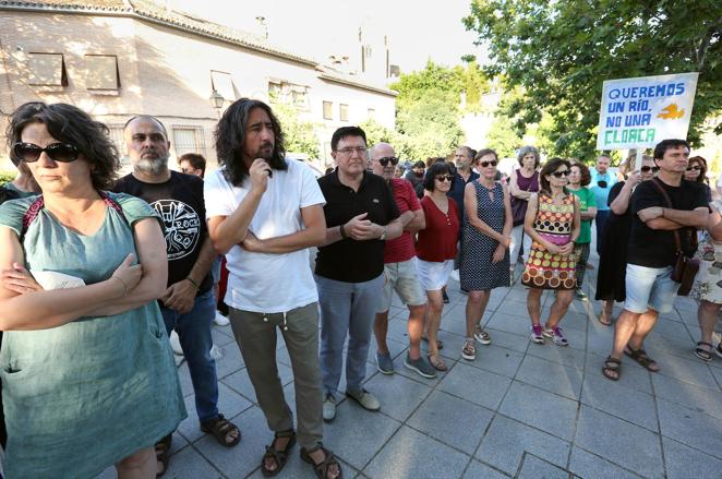 La Plataforma en Defensa del Tajo ha vuelto a recuperar las concentraciones mensuales