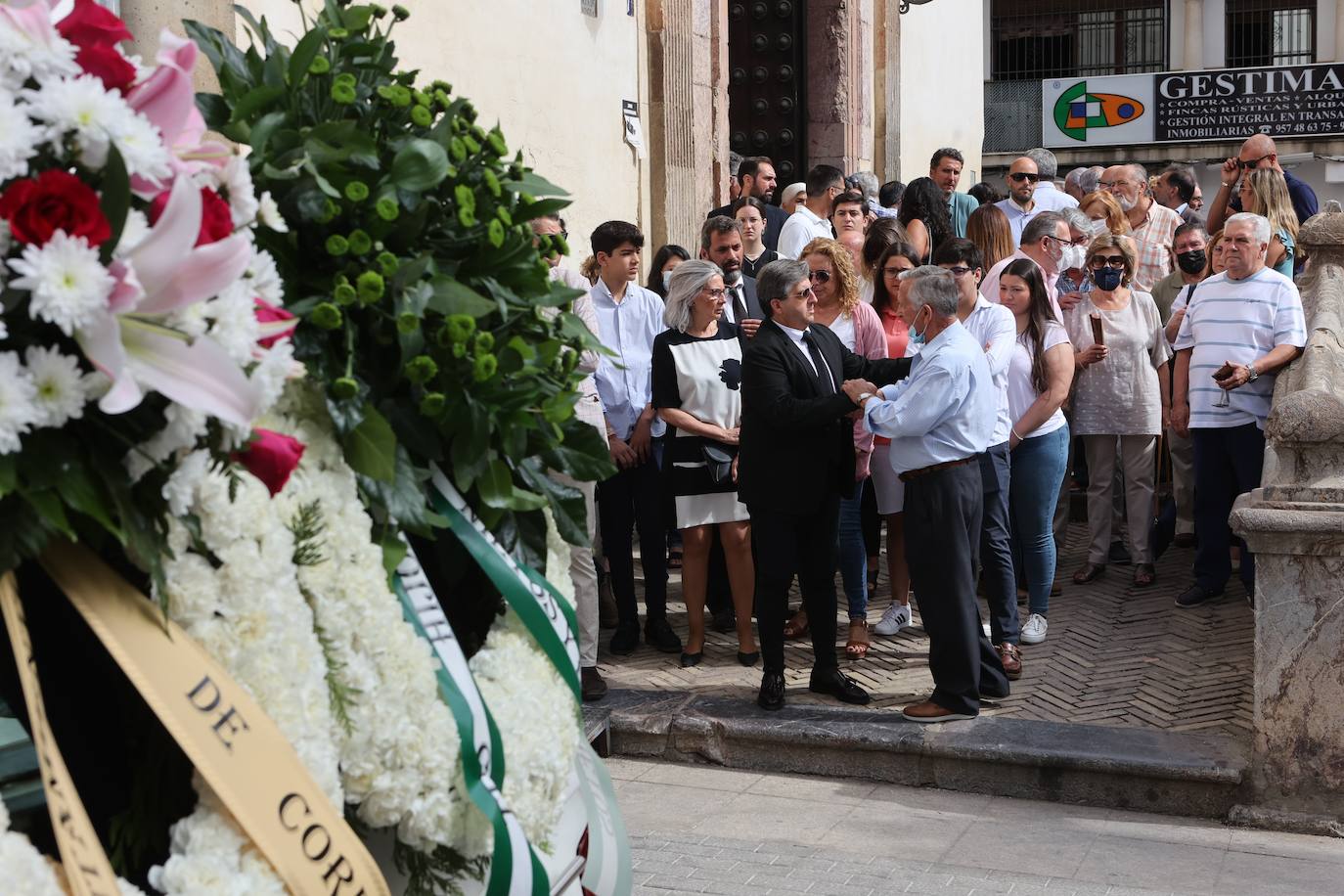 El funeral de Rafael Campanero en Córdoba, en imágenes