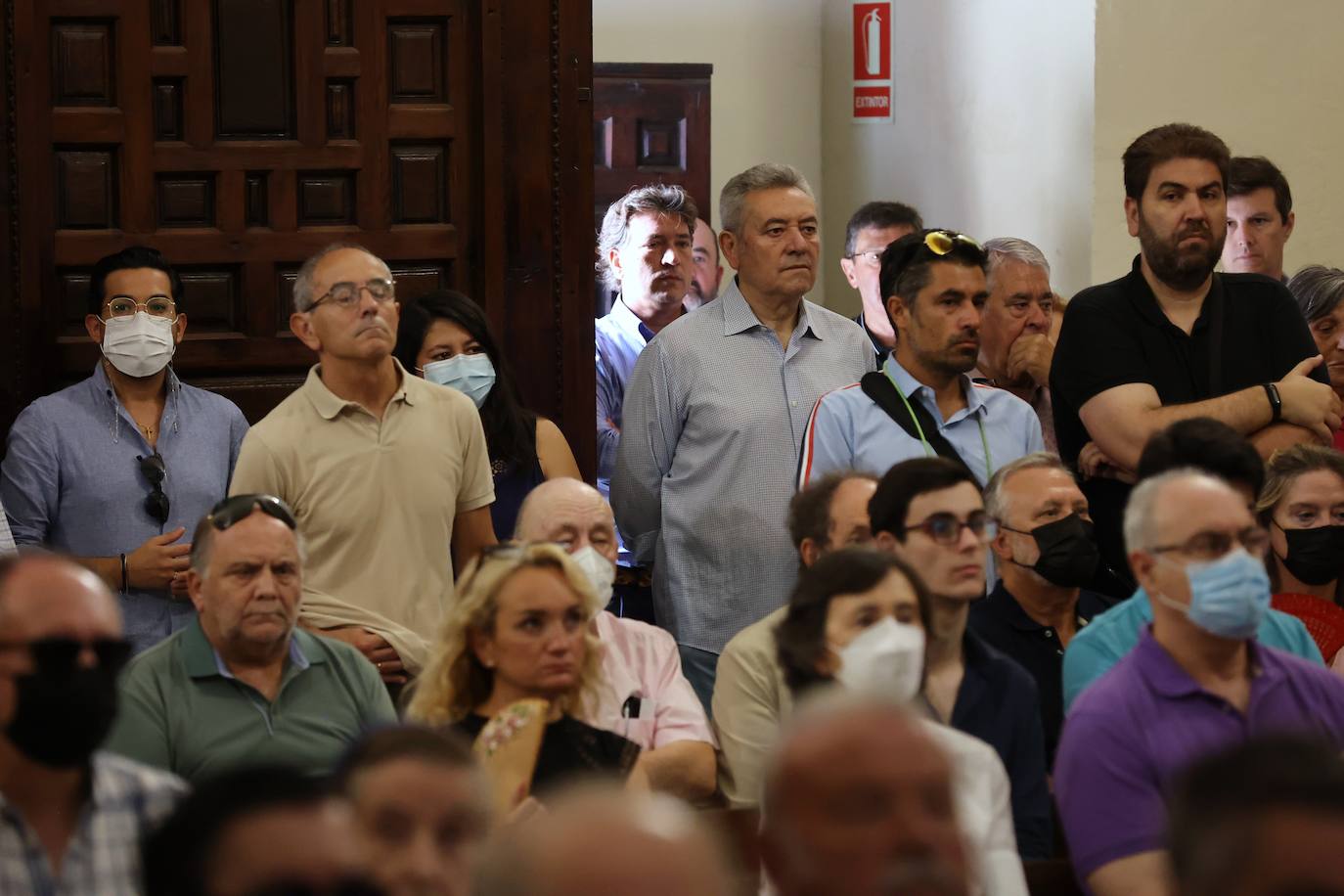 El funeral de Rafael Campanero en Córdoba, en imágenes