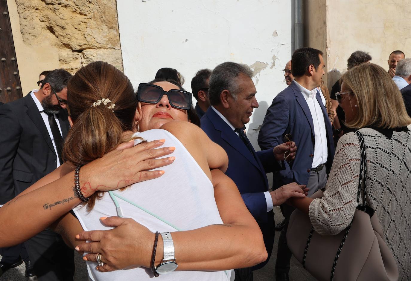 El funeral de Rafael Campanero en Córdoba, en imágenes