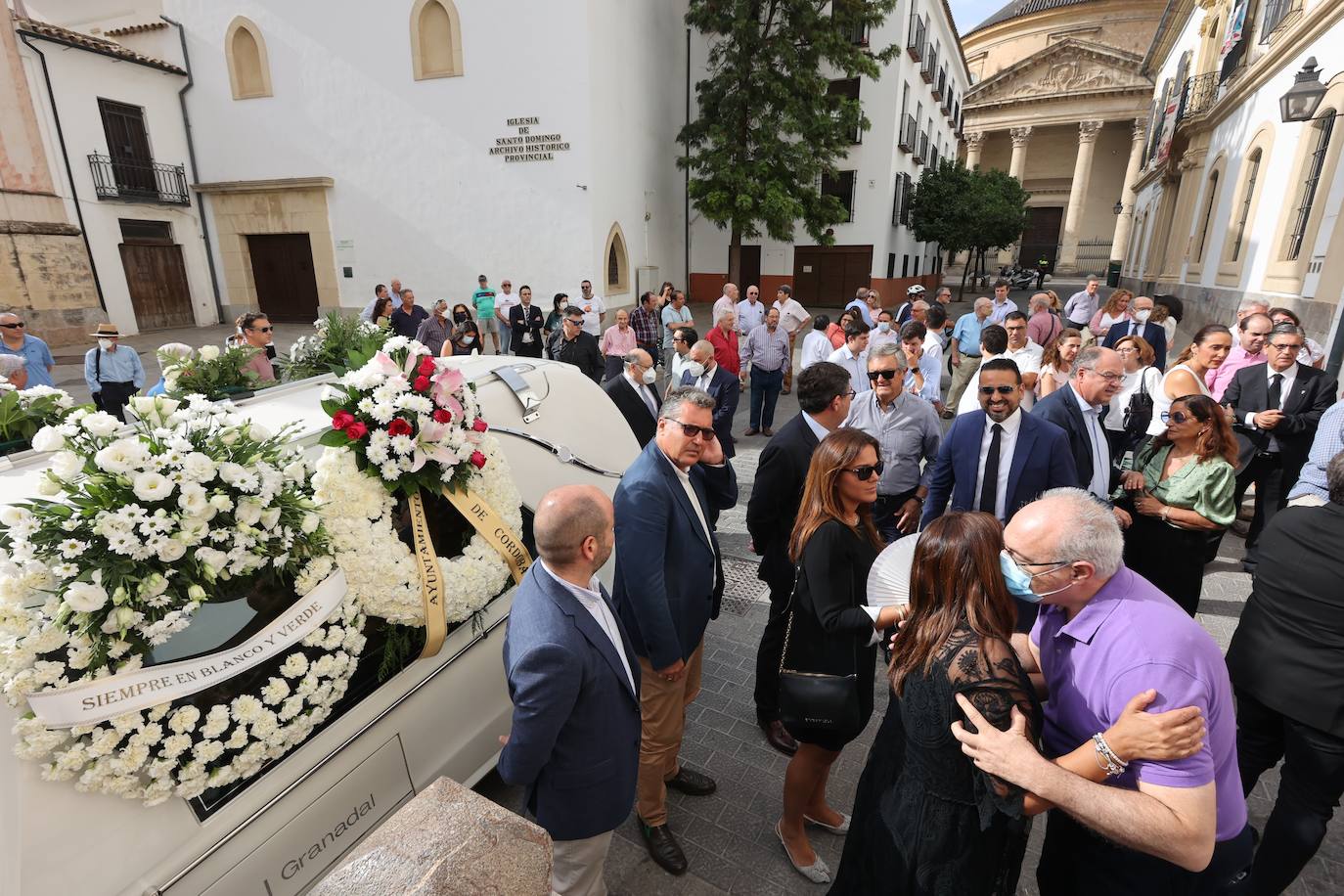 El funeral de Rafael Campanero en Córdoba, en imágenes