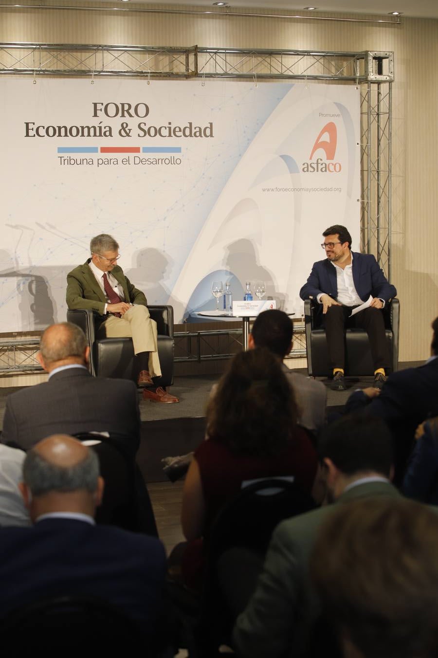 En imágenes, el foro Asfaco con el presidente de Enresa en Córdoba