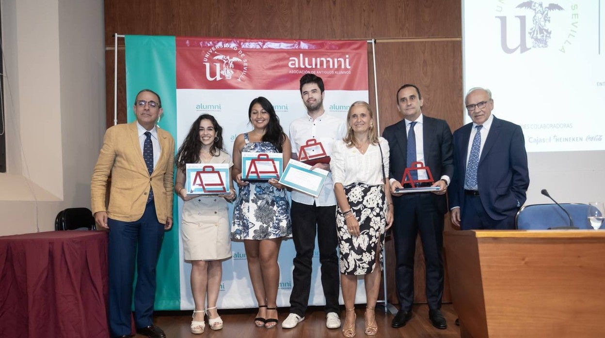 Entrega de los II Premios Alumni Universidad de Sevilla, en imágenes