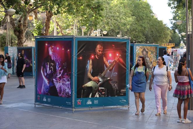 La exposición del Festival de la Guitarra de Córdoba, en imágenes