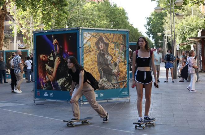 La exposición del Festival de la Guitarra de Córdoba, en imágenes