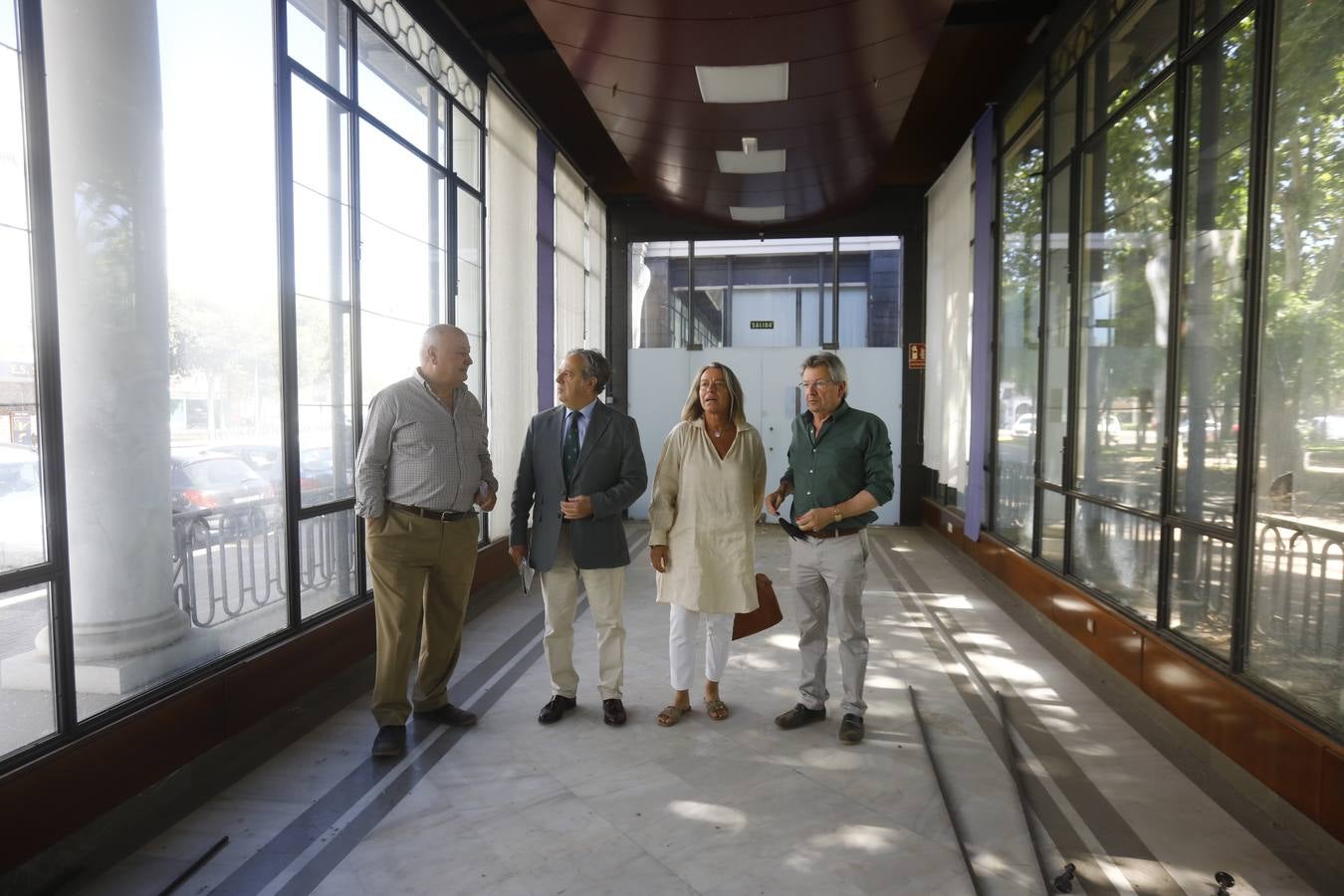 En imágenes, el estado de la Pérgola en los Jardines de la Victoria de Córdoba