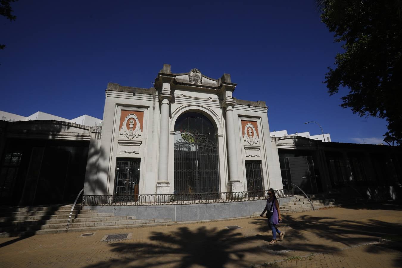 En imágenes, el estado de la Pérgola en los Jardines de la Victoria de Córdoba