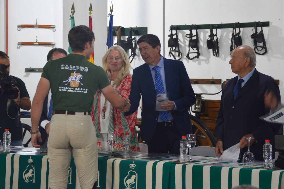 Entrega de diplomas a la XXXIX Promoción de Especialistas de la Real Escuela Andaluza del Arte Ecuestre de Jerez