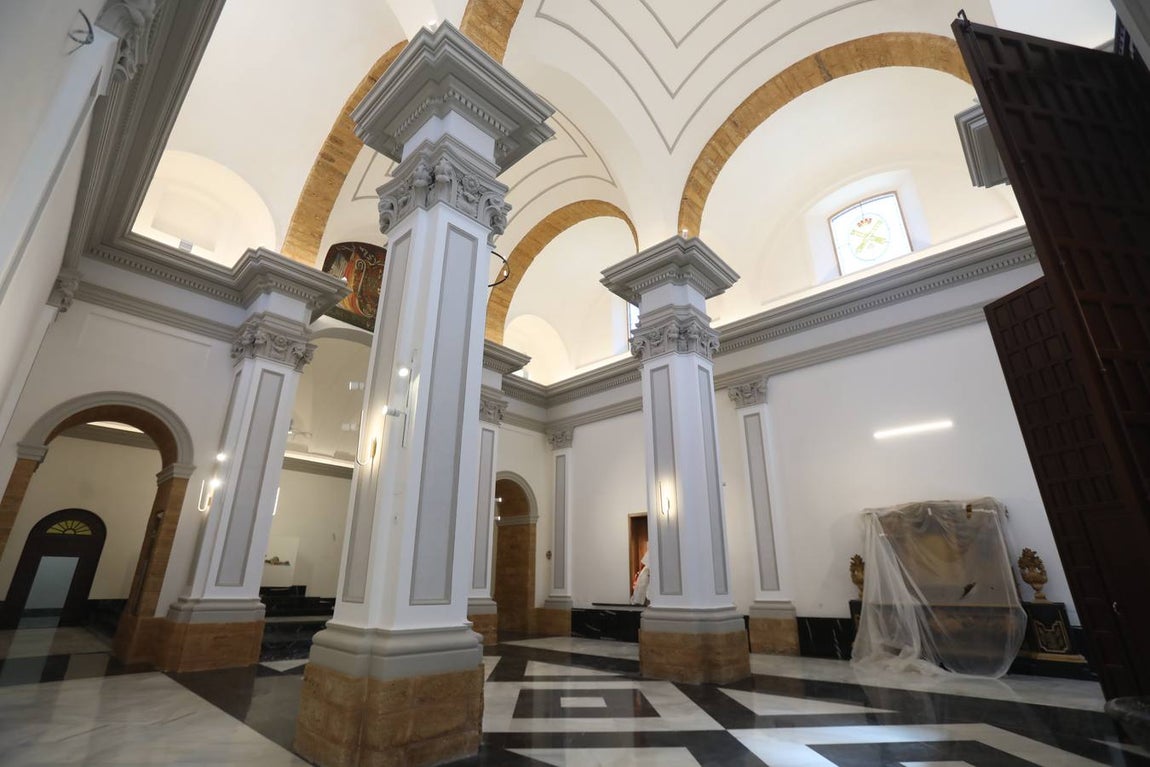 Fotos: Así luce la iglesia Castrense del Santo Ángel Custodio de Cádiz