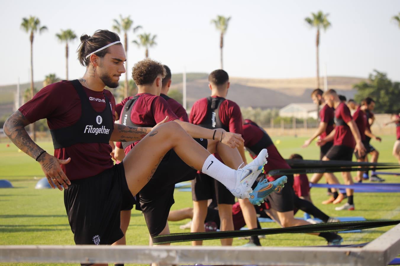 El primer entrenamiento de la temporada del Córdoba CF, en imágenes