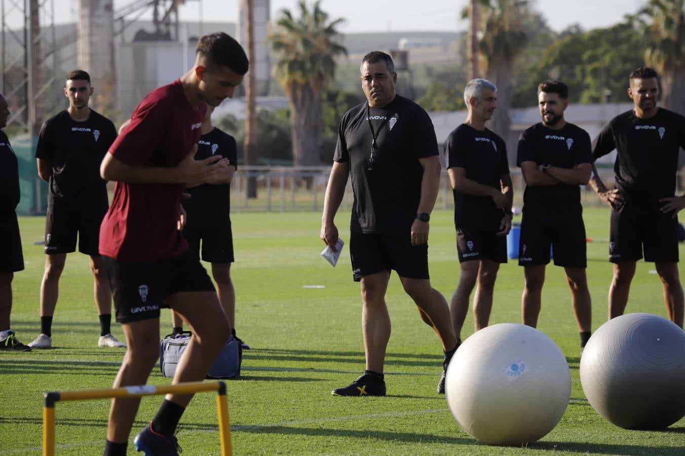 El primer entrenamiento de la temporada del Córdoba CF, en imágenes