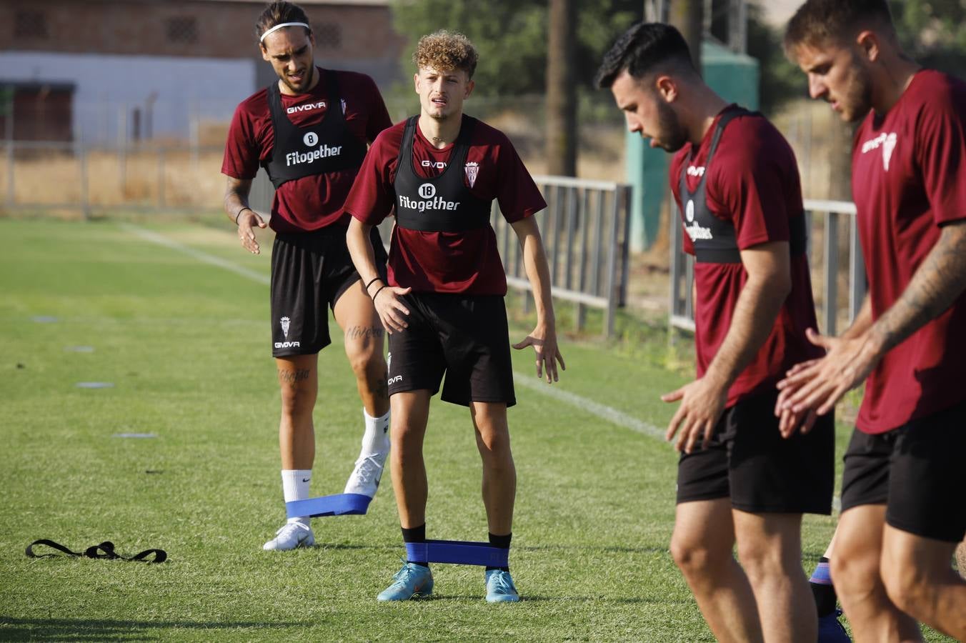 El primer entrenamiento de la temporada del Córdoba CF, en imágenes