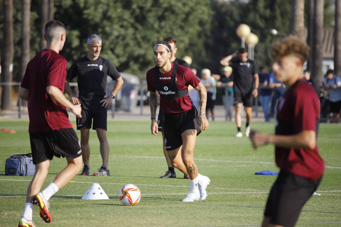 El primer entrenamiento de la temporada del Córdoba CF, en imágenes