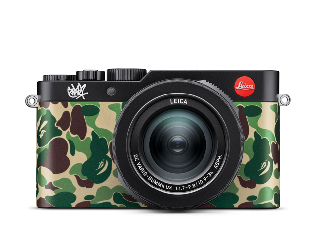 Leica D-LUX 7 ‘A BATHING APE x STASH’. La edición especial de esta cámara, limitada a 1.850 unidades en todo el mundo, es una colaboración que representa la moda callejera y el estilo de vida. Así, esta Leica lleva la firma del grafitero de Nueva York, STASH, y la marca de ropa urbana A BATHING APE. Con su gran sensor de cuatro tercios y su veloz lente Leica DC Vario-Summilux 10.9–34 f/1.7–2.8 ASPH con estabilización óptica, la edición especial Leica D-Lux 7 “A BATHING APE® x STASH” es perfecta para una gran variedad de situaciones fotográficas. Su concepto intuitivo y su conexión con móviles a través de la aplicación Leica FOTOS la convierten en el compañero ideal para narrar historias. Gracias a su sensor de 17 MP, D-Lux 7 ofrece fotos con una calidad de imagen brillante, así como archivos de video de alta calidad (4K-30fps y Full HD-60fps). Además, viene con una bolsa exclusiva y una correa especial de cuerda con el logotipo de la marca de ropa y la firma STASH. Su precio es de 1.999 euros.
