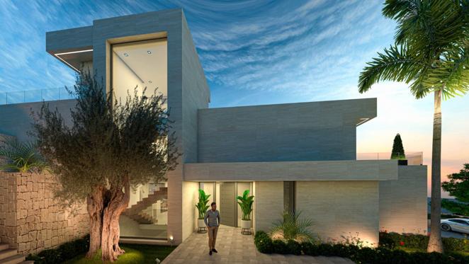 Una villa de lujo frente al mar en Jávea. Este distrito es uno de los más extenso de la localidad y uno de los que alberga un mayor número de urbanizaciones de cierto nivel especialmente orientadas al turismo estival.