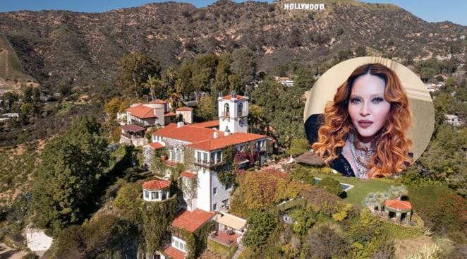 En venta la mansión de estilo español de Los Ángeles que perteneció a Madonna
