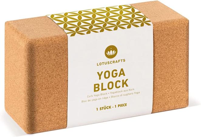 Bloque de yoga. Para los auténticos 'yoguis', un bloque no puede faltar. Esta pieza está disponible en <a href="https://www.amazon.es/" target="_blank">amazon.com</a>.