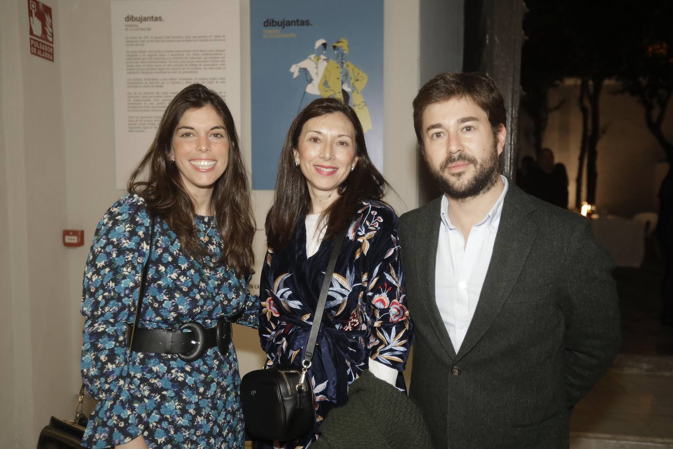 Piluca Barrera, Alejandra Navarro González de la Higuera y Alejandro Salazar