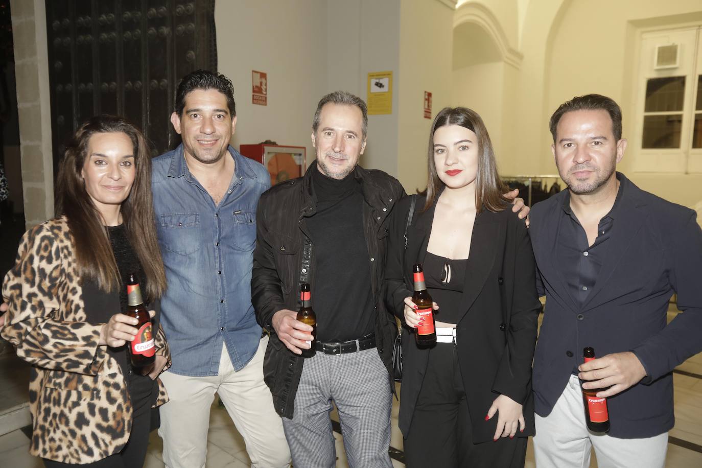 Conchi Inchausti, Isidro Inchausti, Rafael León, Rocío León y Carlos Carreño