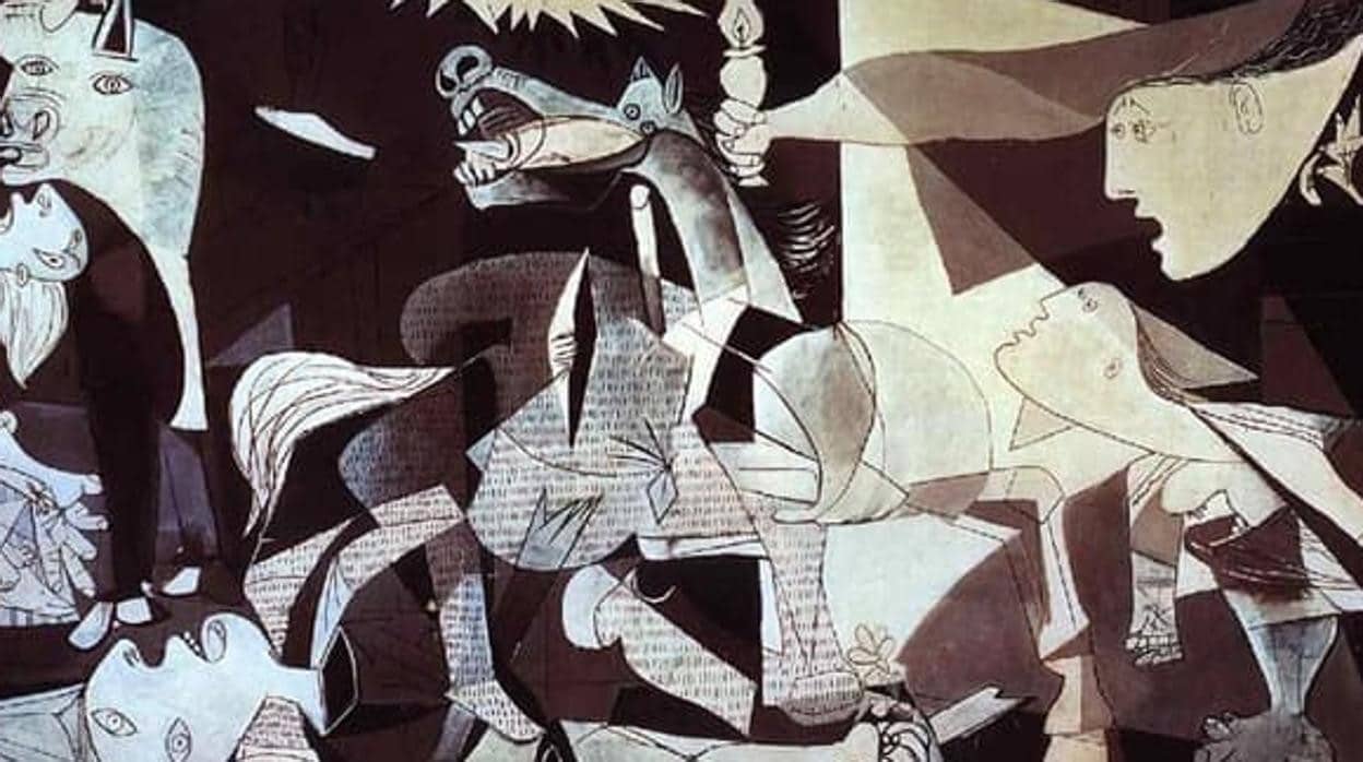 'Guernica', un cuadro de Pablo Picasso sobre un bombardeo de la Guerra Civil.