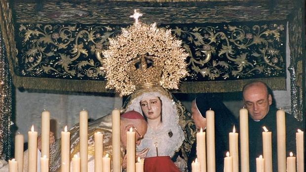 Coronación de la Virgen del Rosario en la Catedral