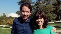 Pablo Iglesias y Marta Domínguez