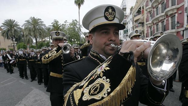 Músico de la banda de Coronación