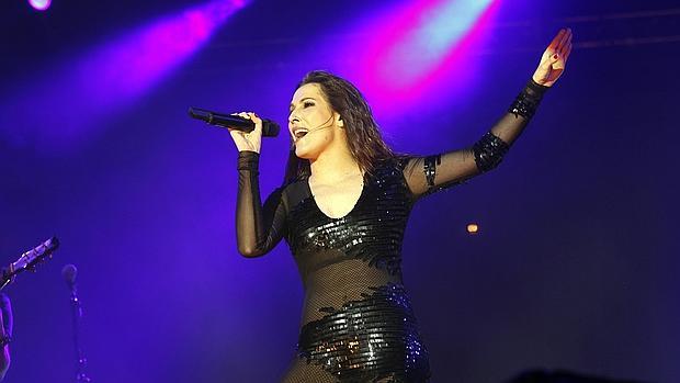 Malú en su último concierto en Córdoba