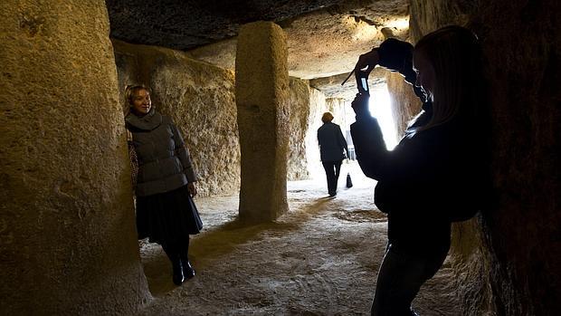 Los Conjunto de los Dólmenes de Antequera incrementa el número de visitantes