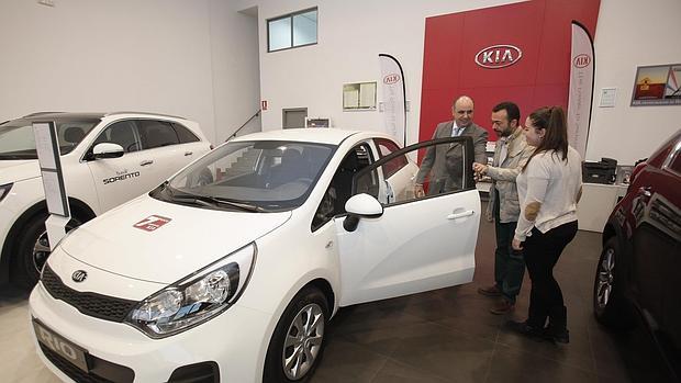 Imagen de un concesionario de KIA en la capital