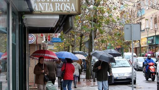 Tiendas en el barrio de Santa Rosa