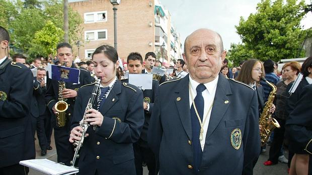 Banda del Amor cuando aún salía detrás de la Encarnación