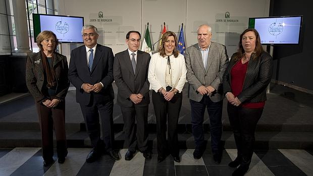 Susana Díaz presenta un plan de internacionalización de la economía andaluza