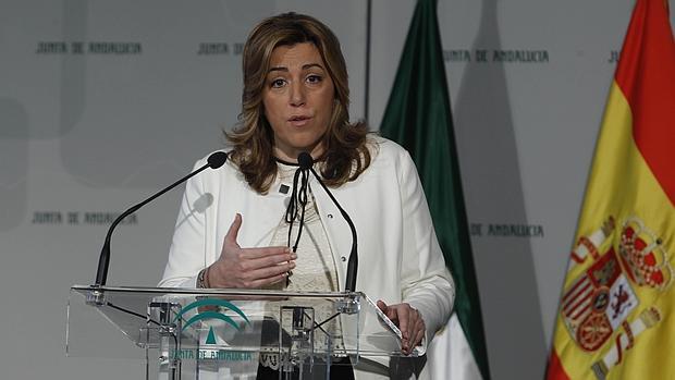 La pesidenta de la Junta, Susana Díaz