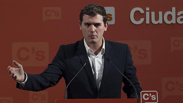 El líder de Ciudadanos, Albert Rivera