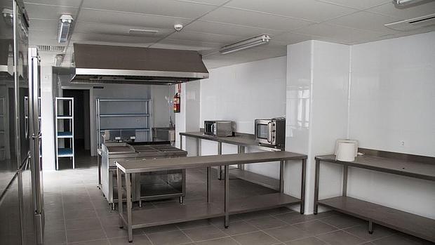 La cocina de la Unidad de Estancia Diurna de Nueva Carteya