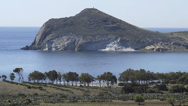 La playa almeriense de Mónsul