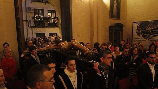 Entrada en la Magdalena de la Misericordia