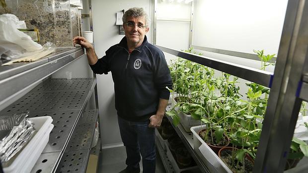 Joaquín Cerdá, en las instalacione de la Estación Biológica de Doñana