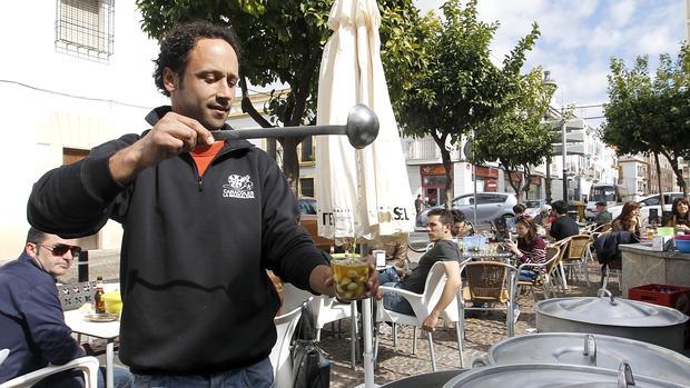 Puesto de caracoles de la plaza de la Magdalena de Córdoba