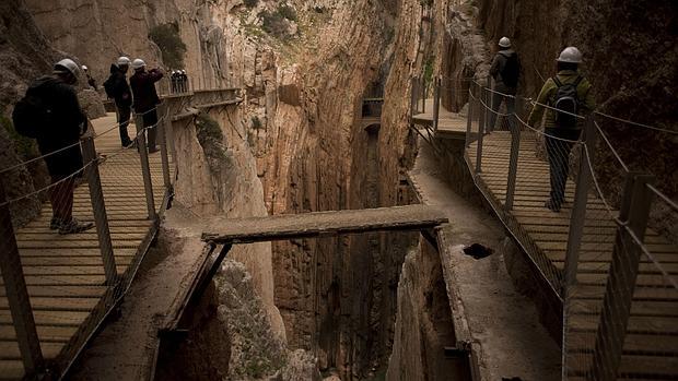 Más de 1,3 millones de turistas virtuales «recorren» el Caminito del Rey