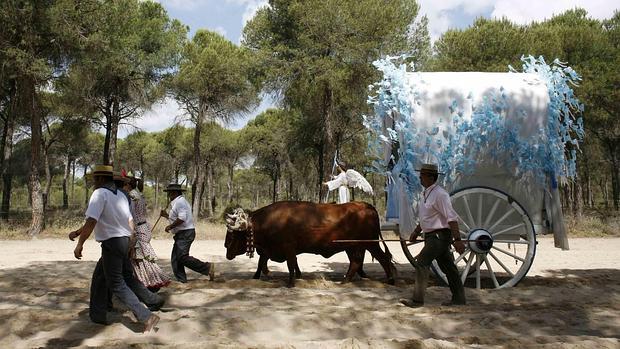 El vuelco de la carriola se ha producido en el Camino de Moguer