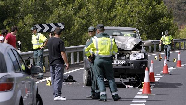 Imagen de archivo de otro accidente en la N-432