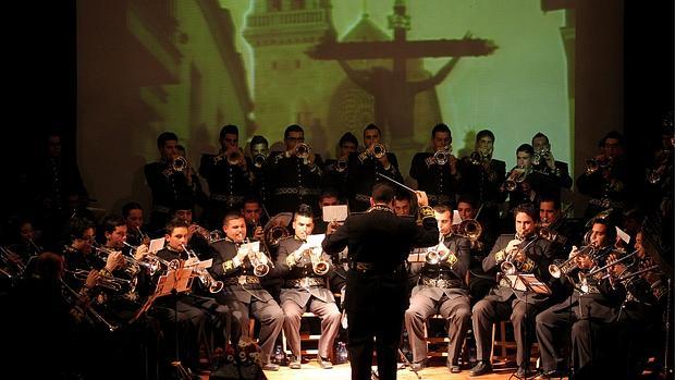 La agrupación musical Cristo de Gracia, en la presentación de su disco