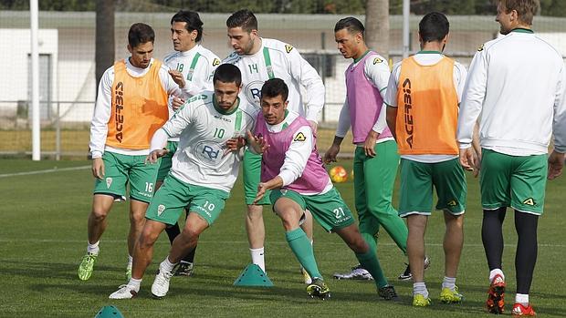 Florin y Caballero, en un entrenamiento