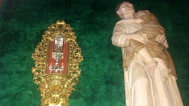 Reliquias del Beato Álvaro en la parroquia del mismo nombre