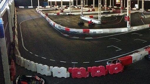 Instalaciones de Karting Indoor, en el polígono de Chinales