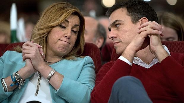 Susana Díaz y Pedro Sánchez