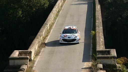 El Puente de Los Arenales, durante el rallye